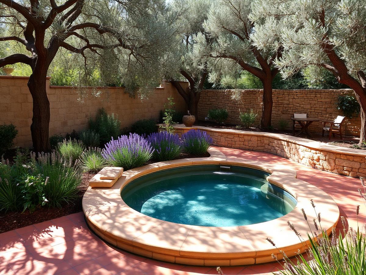 Private pool and terrace